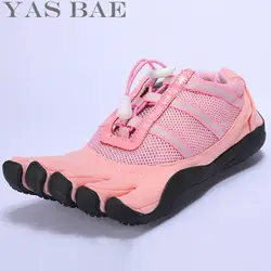 Большой размер 45 44 распродажа яс bae Дизайн резиновая с пятью пальцами уличные Нескользящие дышащие легкие Вес Спортивная обувь для Для