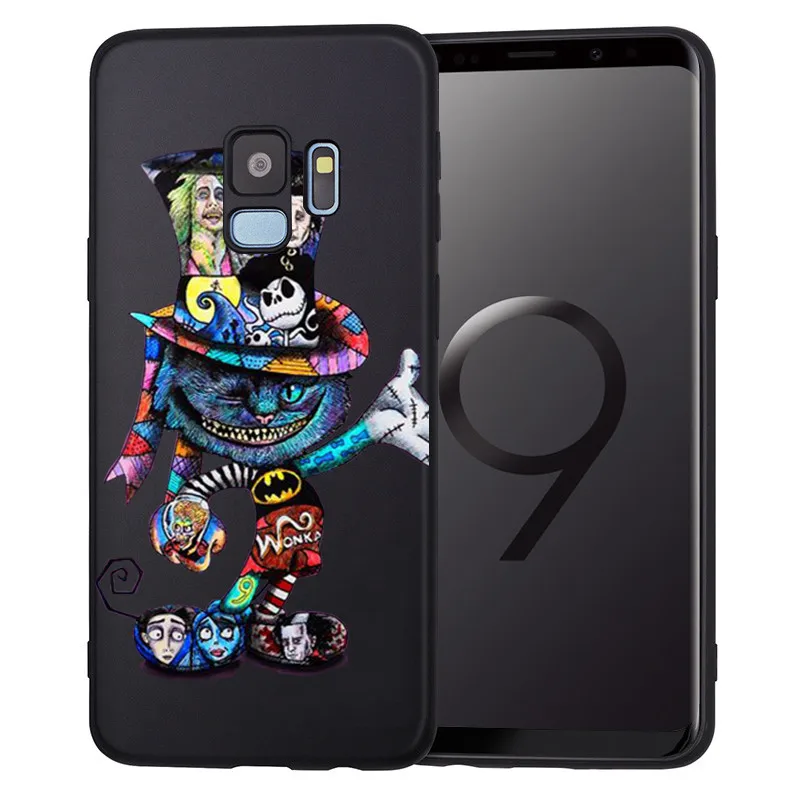 Groot Joker Stitch marvel для samsung Galaxy S6 S7 Edge S8 S9 S10 Plus Lite Note 8 9 чехол для телефона Coque Etui Funda deadpool