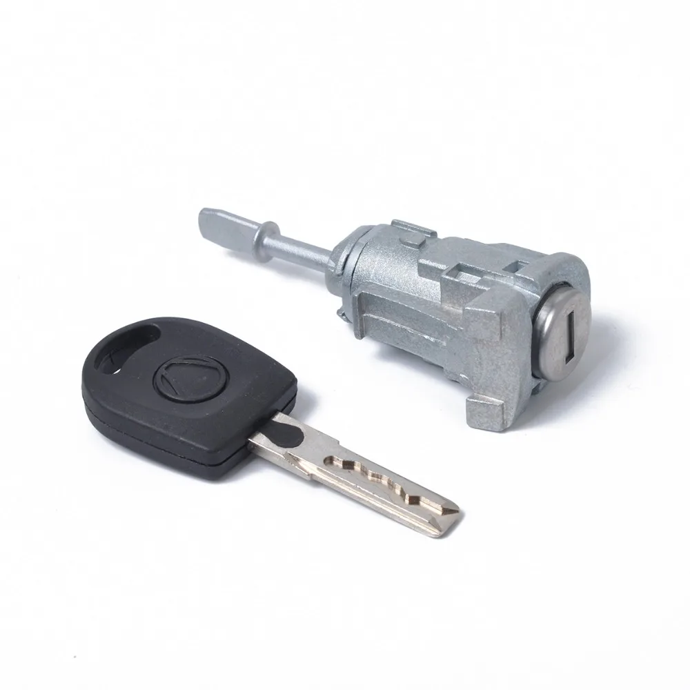 Car 604837167 Left Door Lock Same Keys Barrel Cylinder For Vw Golf