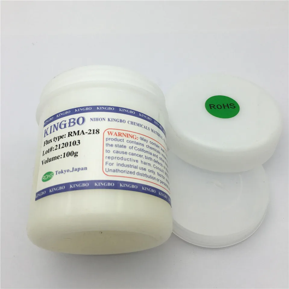 Горячая паяльная паста флюс для реболлинга 100g KINGBO Bga Аксессуары пайки|Сварочные