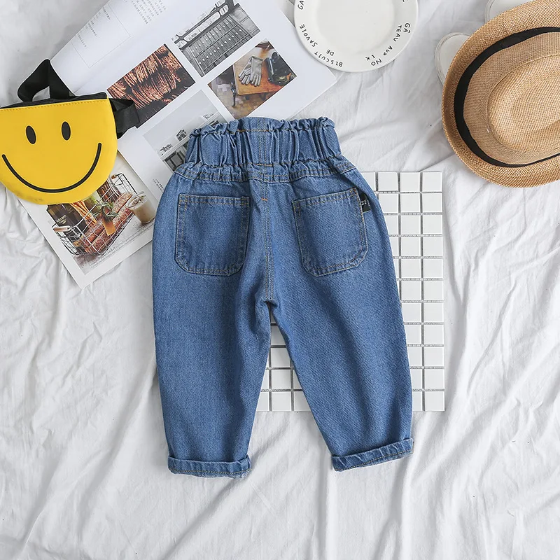 

Fashion Jeans for Baby Girls Autumn New Children Clothing Kids Denim Pants Toddler Casual Cowboy Trousers Girl Pant Baby Clothes