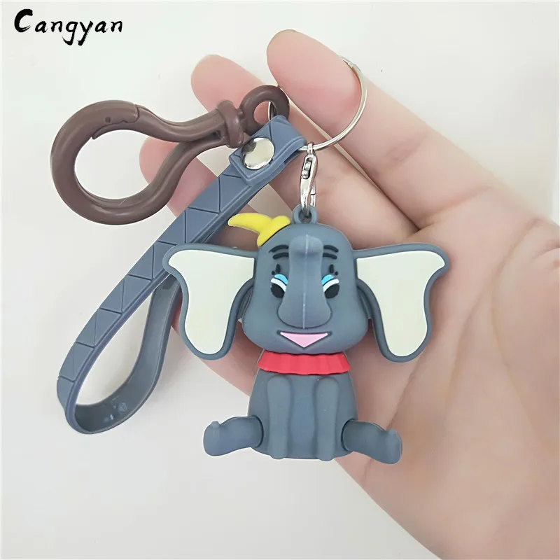 Cartoon dolls, small flying elephants, soft plastic bags, hanging car key chains, cute protective sleeves, hanging cute elephant