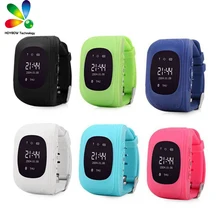 10 шт. Q50 gps смарт-телефон часы детские наручные часы GSM gprs-трекер трекер анти-потеря Смарт часы детские для контроля DHL бесплатно