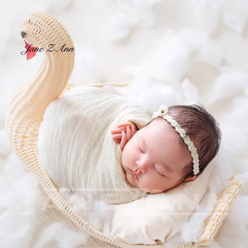 

Jane Z Ann Newborn Photo Props baby photo baskets photo studio photography props swan aided modeling basket
