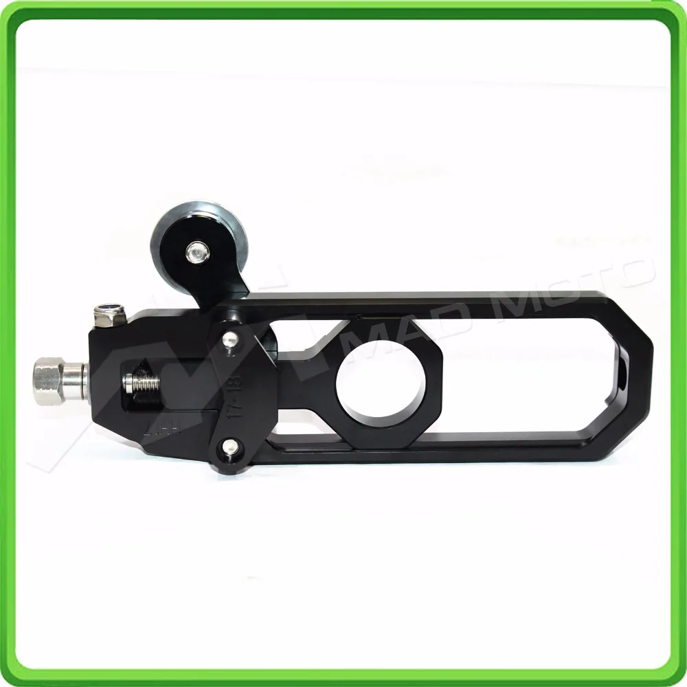 Motorcycle Chain Tensioner Adjuster with bobbin fit for BMW HP4 2012-2014,S1000R 2014-2017,S1000RR 2010-2017 Black (12)