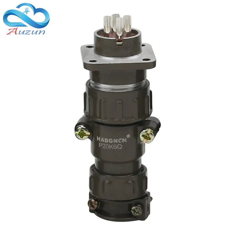 Авиационный штекер круглый разъем серия P20 2.3.4.5.7 диаметр сердечника 20 мм