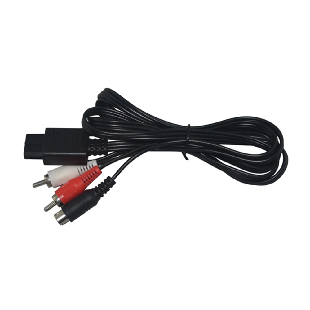 S-Video Cable for GameCube for GC RCA AV Cord  for N64 for SNES