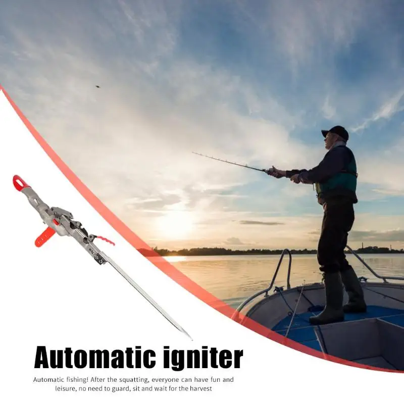 New Foldable Automatic Double Spring Angle Fishing Pole Tackle Bracket Anti-Rust Steel Fishing Bracket Rod Holder Fish Tackle