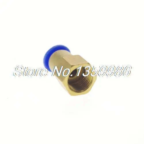 

(25) Pneumatic Tube OD 4mm-1/4" BSPT Threaded Female Jointer Connector Fitting