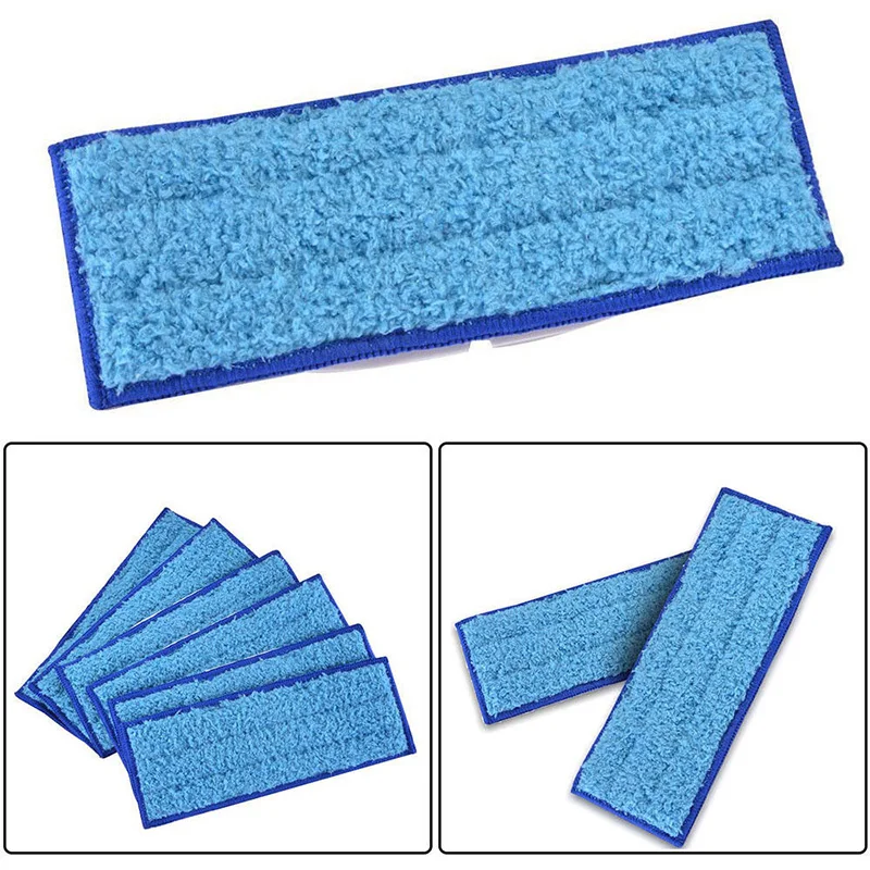 

5PCS180mm*70mm Washable Wet Replacement Sweeping Pad For IRobot Braava Jet 240 241