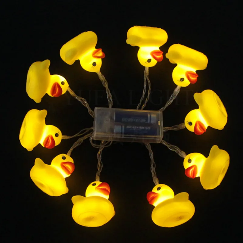 Small yellow duck small yellow duck 10LED string lights string lights