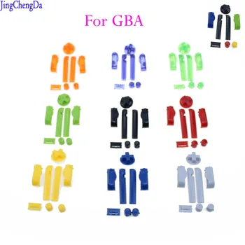 

Multi-Color Replacement Buttons Keypads L R A B Buttons For Gameboy Advance Buttons Frame For GBA D Pads Power ON OFF Buttons