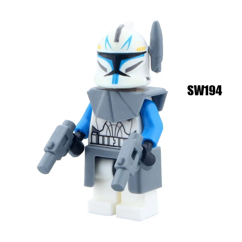 

Single Sale Super Heroes Star Wars 194 Captain Rex Model Mini Building Blocks Figure Bricks Toys gifts
