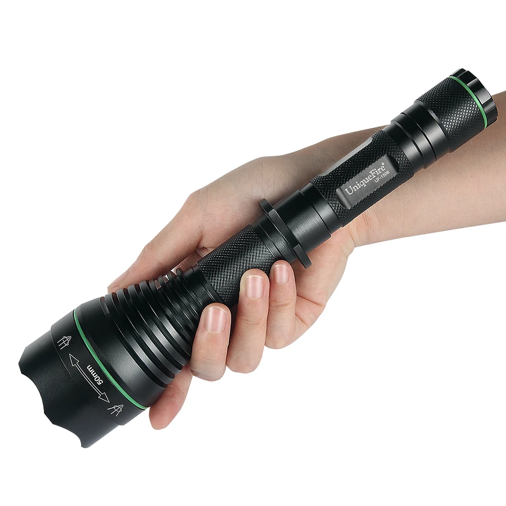 UniqueFire UF 1508 50 перезаряжаемый светодиодный фонарик IR 850nm инфракрасное ночное