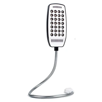 

Adjustable USB 28LED Desk Table Lamp Reading Light Flexible Switch