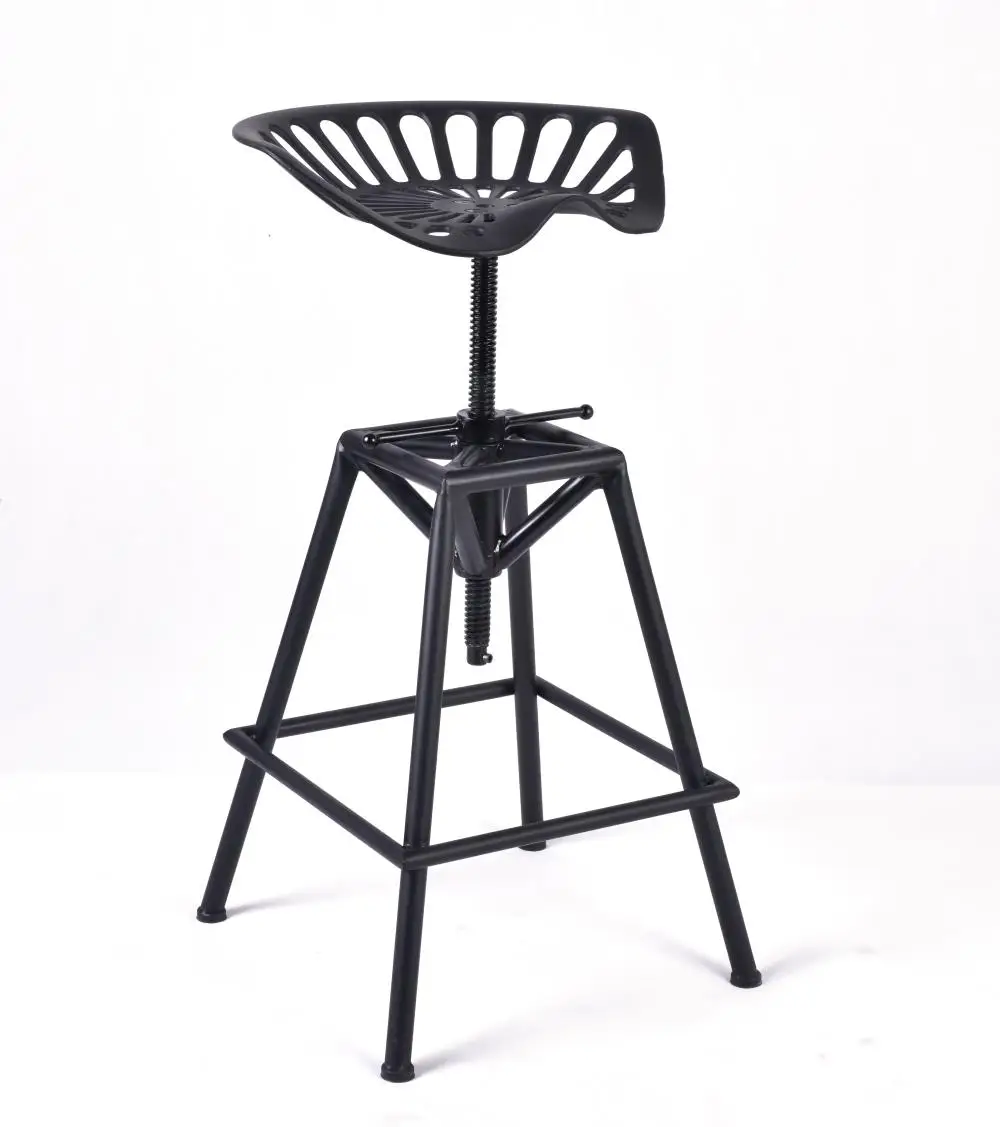 Industrial Style Metal Kitchen Dining Chairs Stool Vintage Copper Adjustable Colton Tracot Seat Stool Industrial Style Metal Kitchen Dining Chairs Stool Vintage Copper Adjustable Colton Tracot Seat Stool