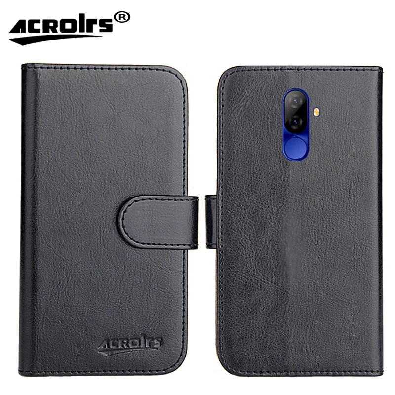 

Vernee M7 Case 6 Colors Dedicated Leather Exclusive 100% Special Crazy Horse Phone Cover Cases Card Wallet+Tracking