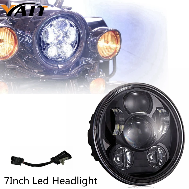 

For Harley Davidson Tour Glide led headlights for Motorcycles 7" Projector LED Headlight H4 LED High/Low Lights