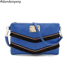 New Fashion Women Leather Shoulder Bags Vintage Tassel Designer Messenger Bag Luxury Ladies Handbag Clutch Bags Bolsa Feminina