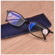 Ультра-светильник TR90 анти-голубые лучи очки для чтения для женщин и мужчин Радиационная защита очки двойная пленка очки для дальнозоркости