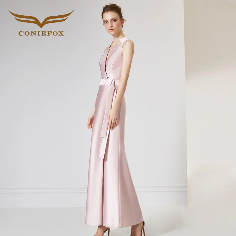 Coniefox 32013 pink noble elegant banquet dress evening dress Party