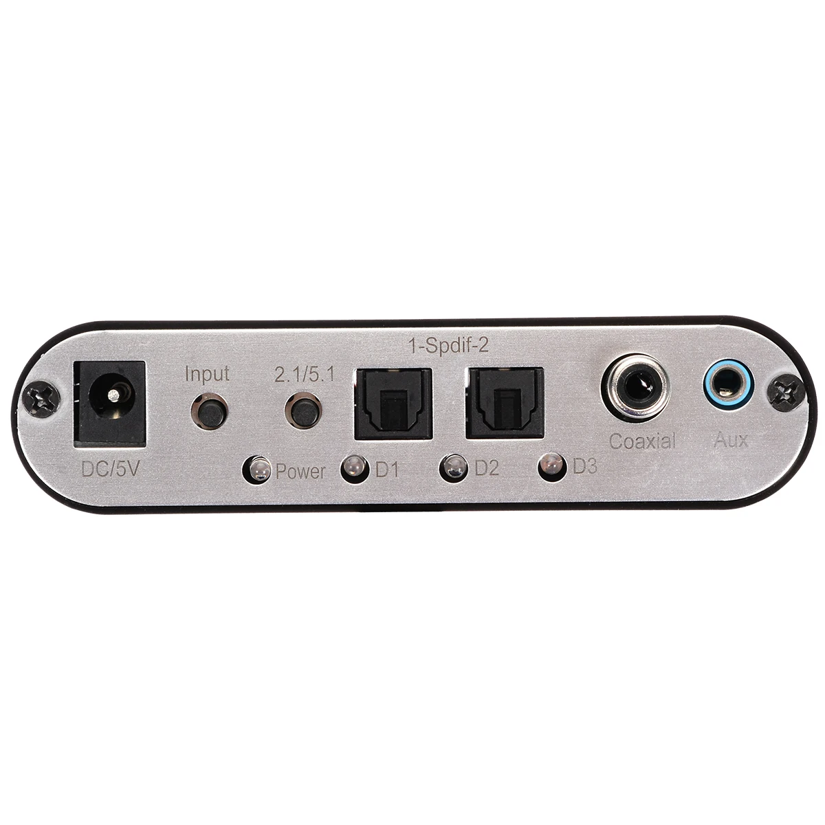 DTS/AC3 5.1 Channel Digital Audio Sound Decoder 5.1CH Digital Audio Decoder Converter Optical SPDIF Coaxial to 6RCA