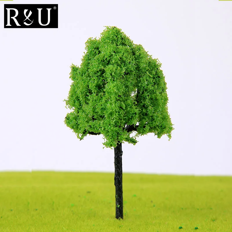 10 шт. модель Улица для дома и парка Ho Scale листва архитектурных пейзажей рельсовая
