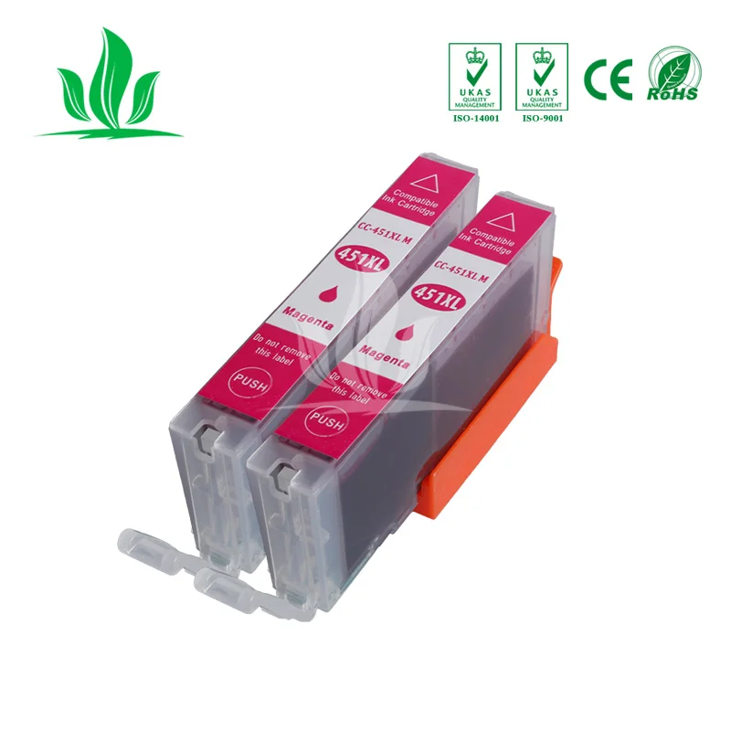 2 м 450XL картридж с чернилами Compitalbe для Canon PIXMA IP7240 MG5440 MG5540 MG5640 MX924 MX724 IX6840
