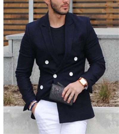 Veste double boutonnage homme Clearance