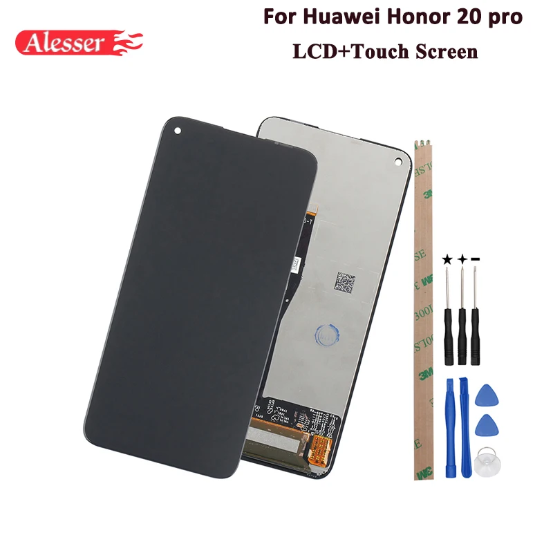 

Alesser For Huawei Honor 20 Pro LCD Display and Touch Screen tested For Huawei Honor 20 Pro Phone Assembly With Tools