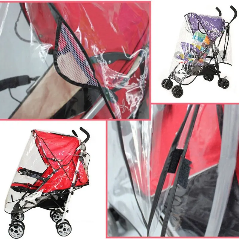 Детские универсальные коляска с водоотталкивающим покрытием дождевик Ветер грязезащитная прокладка чехол для коляски ^
