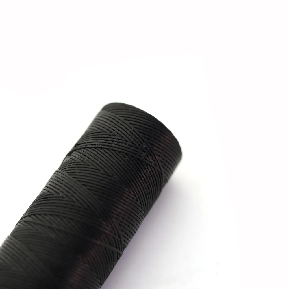 waxed thread 1.0mm black 2