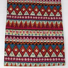 50*147 см льняная хлопковая ткань для детских постельных принадлежностей домашний текстиль для шитья куклы тильда, цветок, чашка с кофе Геометрическая Аргайл, c837