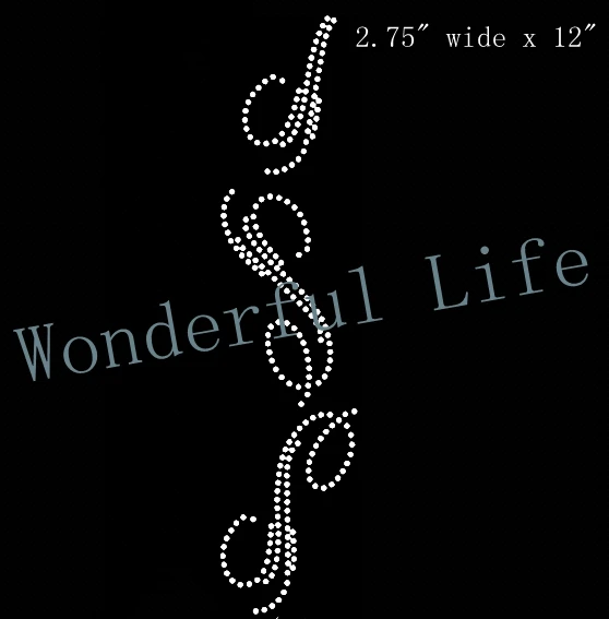 Free Shipping double swirl line strips cheer bow for rhinestone Iron On bling transfer | Дом и сад