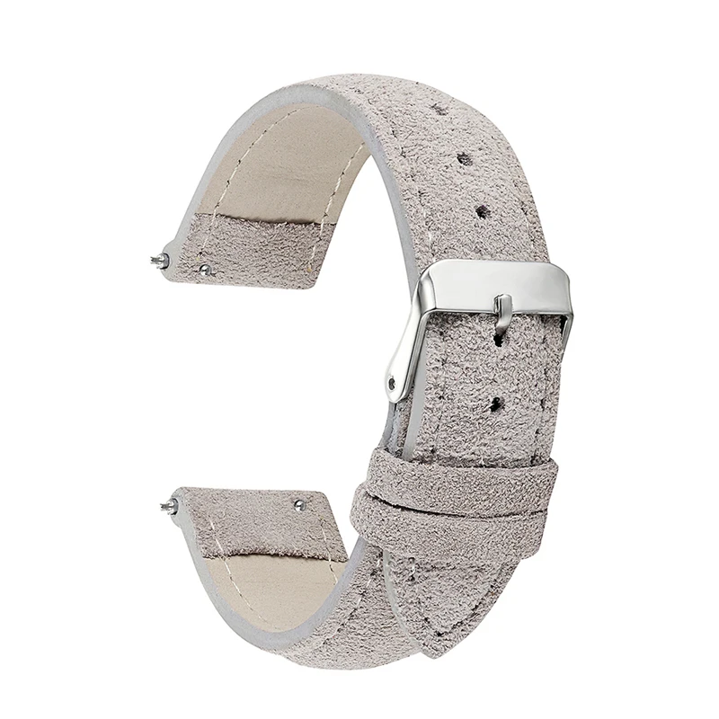 Men-Women-Watch-Band-Genuine-Leather-Straps-18mm-20mm-22mm-24mm-Watch-Accessories-High-Quality-Suede