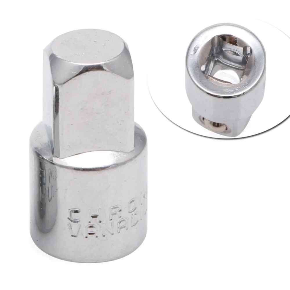 

1/4" Convert To 3/8" Ball Lock Ratchet Socket Adapter Reducer Converter Tool