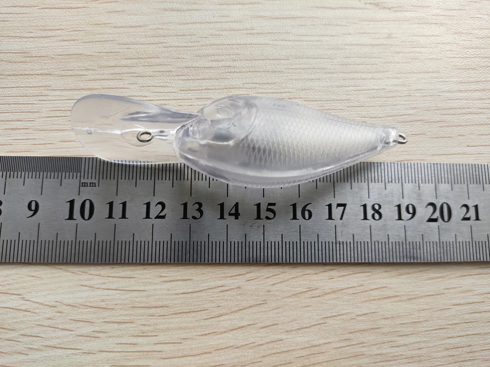 

10pcs Unpainted Fishing Lure Body 1.5 DD Crankbaits Hardbaits Fishing Wobbler Artificial baits 88mm 11g Blank lures T34