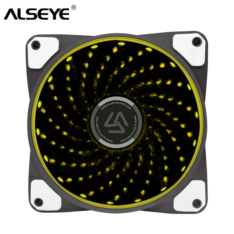 

ALSEYE RGB Fan 120mm Queit PC Fan Adjustable Anynet Control Cooler for PC