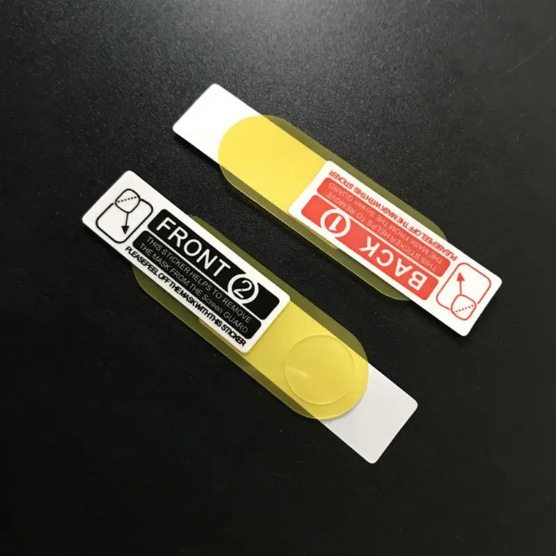 2Pcs Protective Film for Xiaomi Mi Band 4 Miband Smart Wristband Scratch Proof Screen Protector Explosion-proof Anti-shock