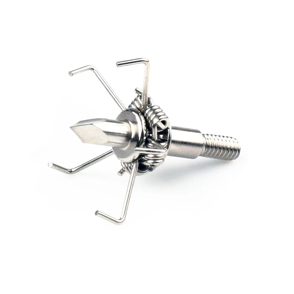 100 Grain Broadheads Hunting Small Animal Game Judo Arrow Point Head Archery UE