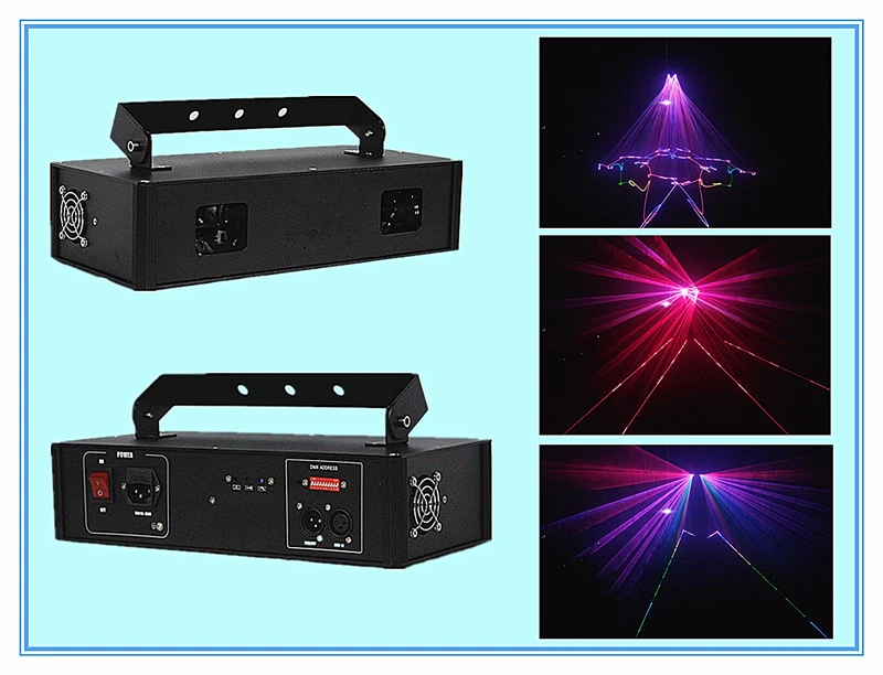 

RP-200RGB New Arrival Dual Head 450mW RGB Full Color Laser Light Laser Show System For Stage Party Event Christmas Holiday Light