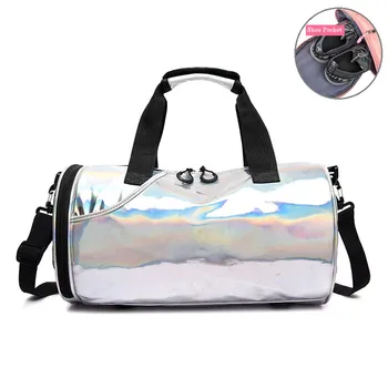

Sports Women Fitness Gym Bag Travel Duffel Shoulder Handbag Dry And Wet Trip Blaso Ladies Yoga Mat Bags Training Gymtas Bag