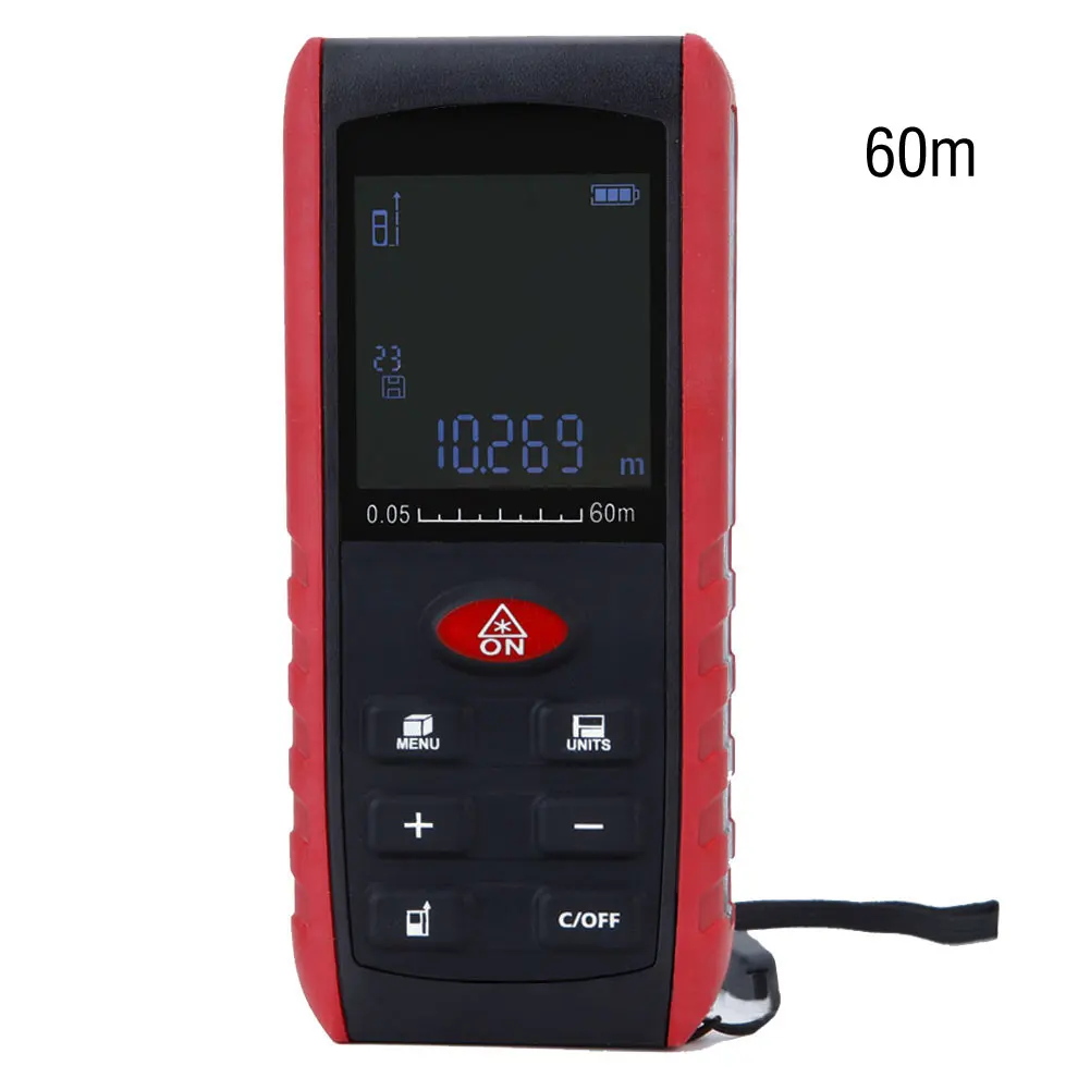 Laser distance meter Handheld Digital Rangefinder Rooms Apartments