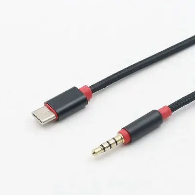 25 шт./лот аудиокабель с разъемом типа C на 3 5 мм для USB Type c Jack Aux кабель