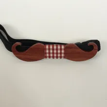 Оригинальная новая популярная забавная модная Личность аксессуары из дерева для отдыха деревянный галстук-бабочка