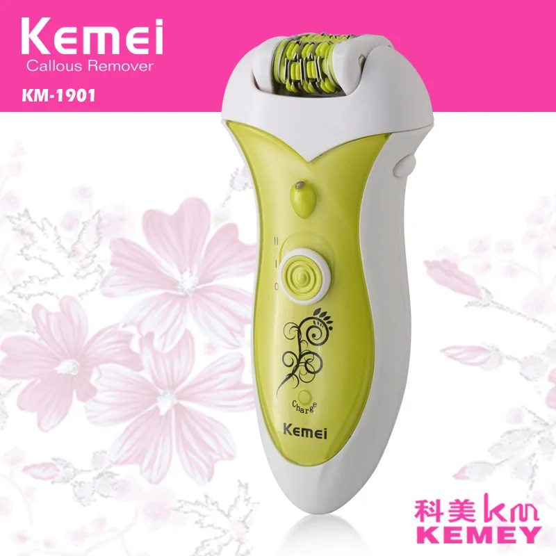 

KEMEI KM-1901 Electric Epilator Multi-functional Women Hair Remover Machine Rechargeable Shaving Trimmer Hair Removal Device Set
