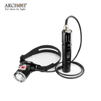 

ARCHON WH31 DH25 Canister Diving flashlight 1000 Lumens Underwater Diving Headlight 10W Scuba Lamp Dive Torch 100M Waterproof