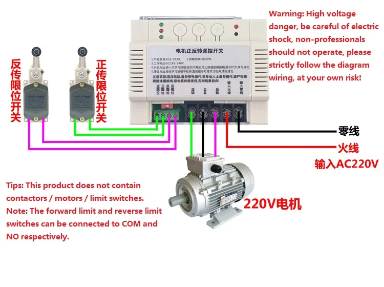 220v двухсторонний междугородной высокой мощности перевернутый моторный насос обучения wireless power пульт дистанционного управления переключатель