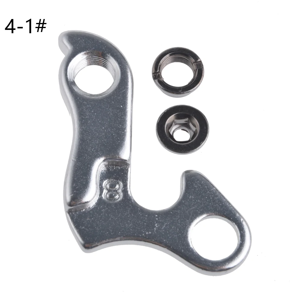 

4-1# MTB Bicycle Frame Gear Rear Derailleur Hanger Dropout Frame Tail Hook With Free Screw