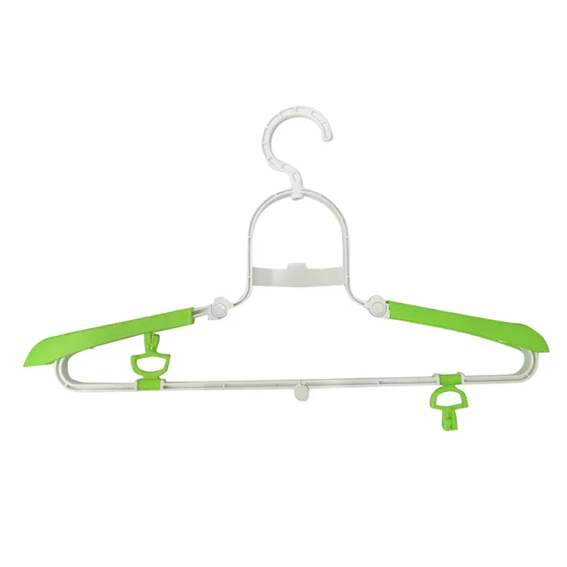 Household Storage Shelf Clothes Hanger DryerNew Portable Travel Folding Hanger Multifunctional Telescopic Hanger  (1)